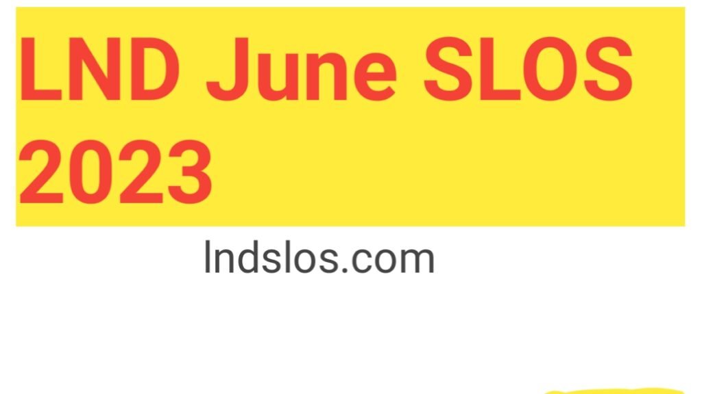 LND June SLOS 2023