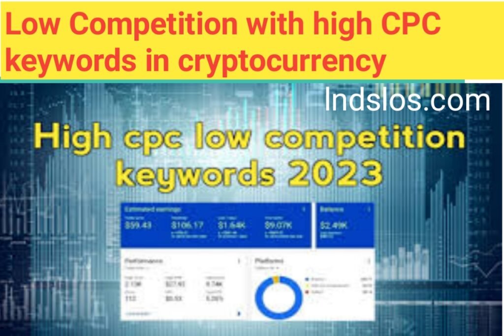 High CPC Low Competition Keywords in 2023