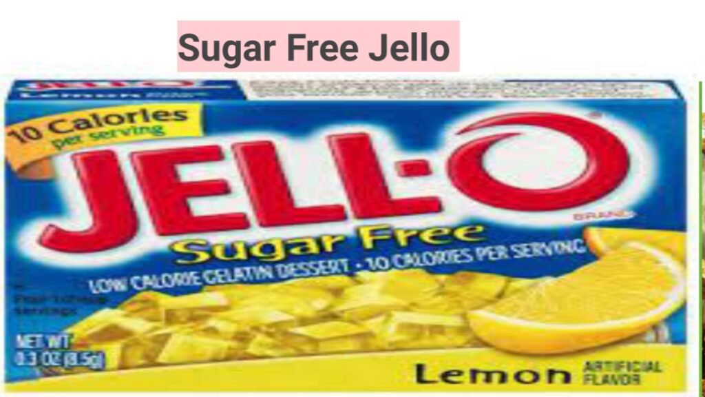 Sugar Free Jello 