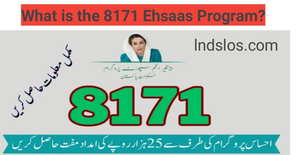 What is the 8171 Ehsaas Program?