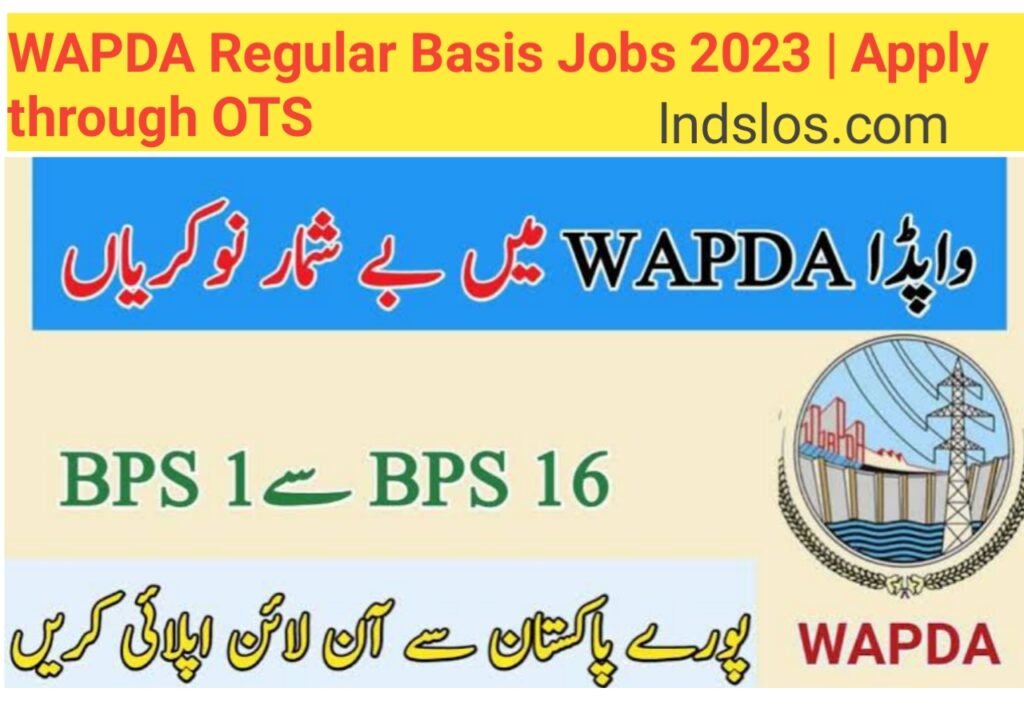 wapda-regular-basis-jobs-2023-apply-through-ots